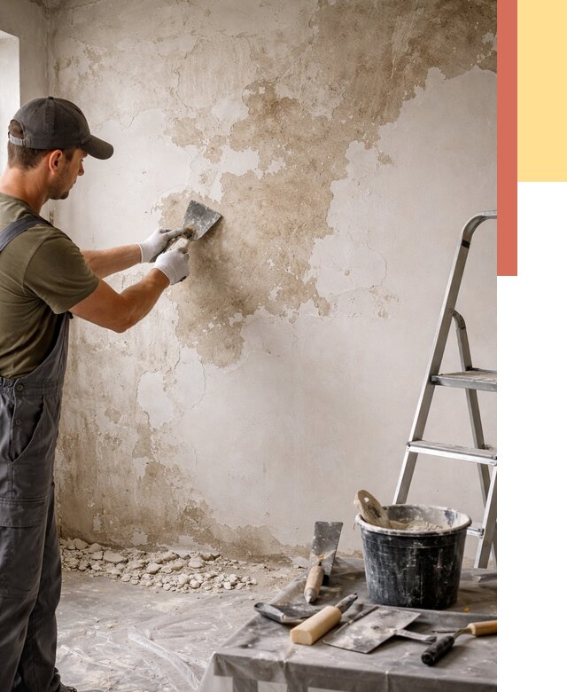 Снятие старой шпаклевки в Салавате от 1974 руб. — быстро и недорого | ОТДЕЛОЧНИК-Слв