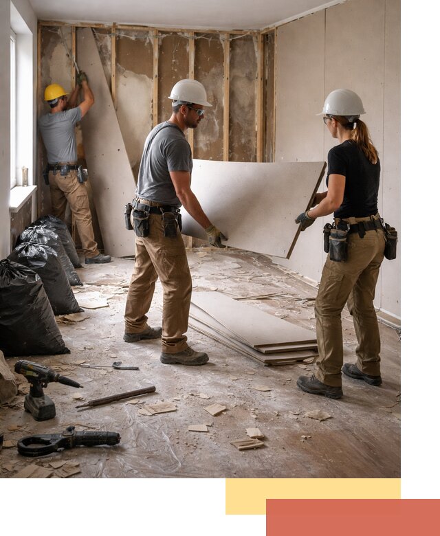 Демонтаж стеновых панелей в Салавате быстро и аккуратно