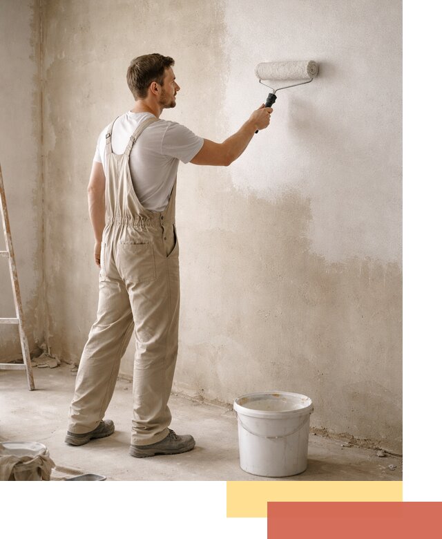 Грунтовка стен под отделку в Салавате профессиональным раствором