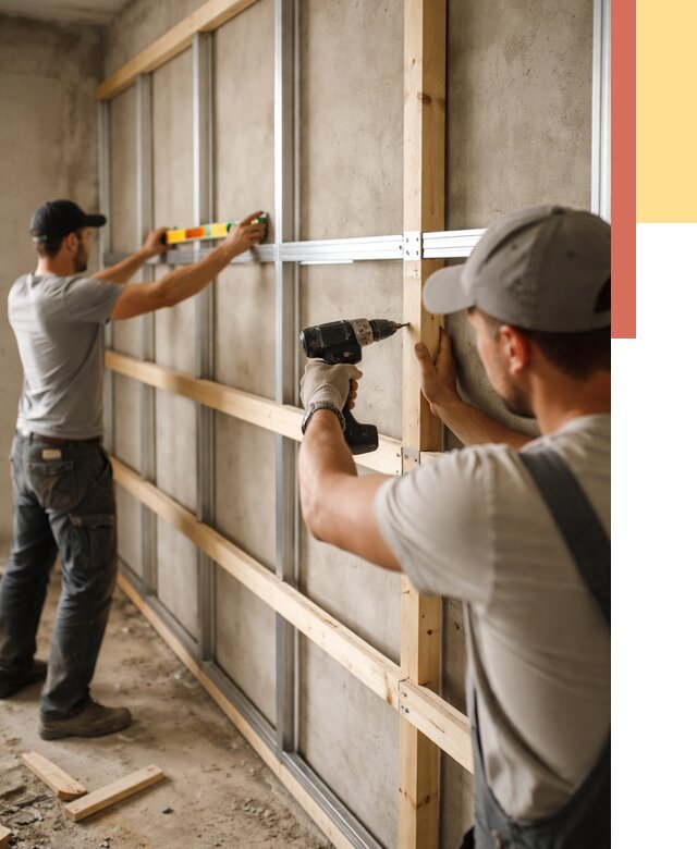 Устройство обрешетки под панели в Салавате от 2240 руб. — монтаж под ключ | ОТДЕЛОЧНИК-Слв