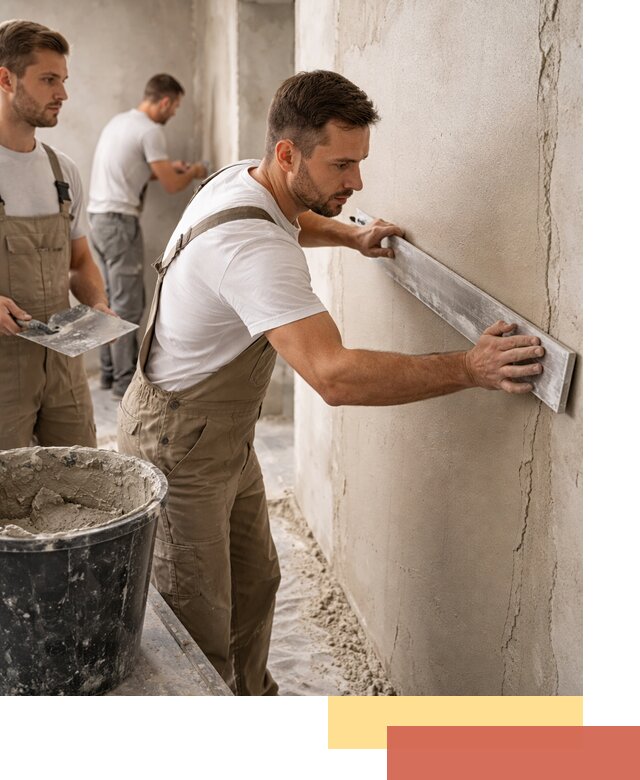 Штукатурка стен без маяков в Салавате быстро и качественно