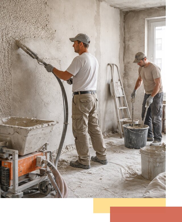 Машинная штукатурка стен в Салавате — быстро и качественно