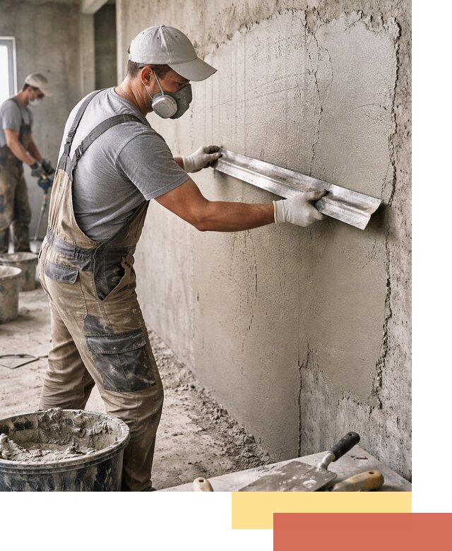 Штукатурка бетонных стен в Салавате качественно и долговечно