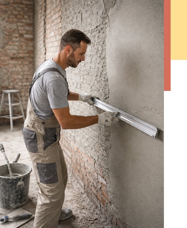 Штукатурка кирпичных стен в Салавате от 4801 руб/м2 — быстро и недорого | ОТДЕЛОЧНИК-Слв