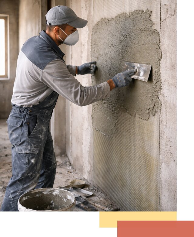 Штукатурка стен по сетке в Салавате под ключ качественно и быстро