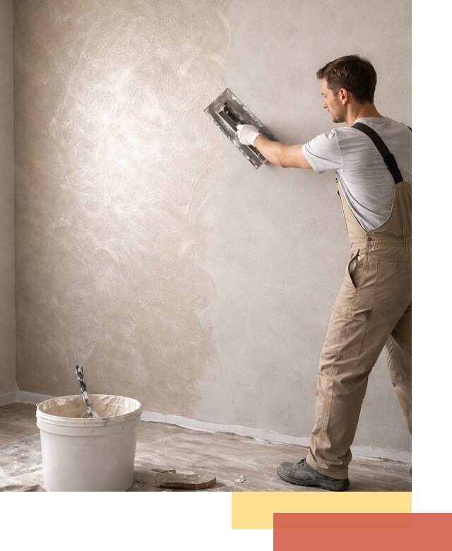 Декоративная штукатурка «Мокрый шелк» под ключ в Салавате