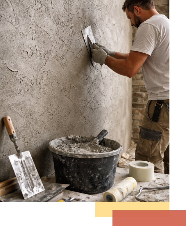 Декоративная штукатурка лофт в Салавате — отделка стен и потолков