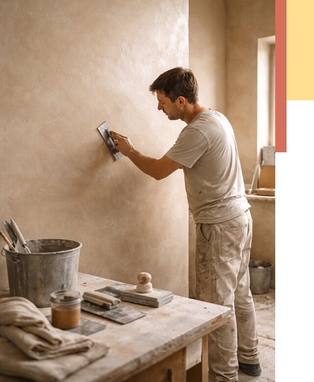 Марокканская штукатурка таделакт в Салавате под ключ от 4481 руб. | ОТДЕЛОЧНИК-Слв
