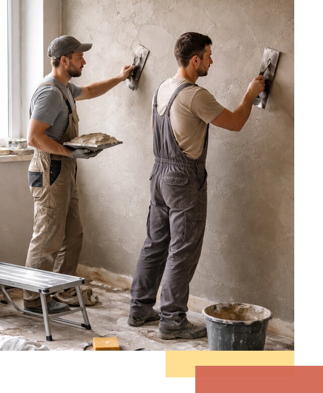 Ремонт декоративной штукатурки и восстановление фактуры в Салавате