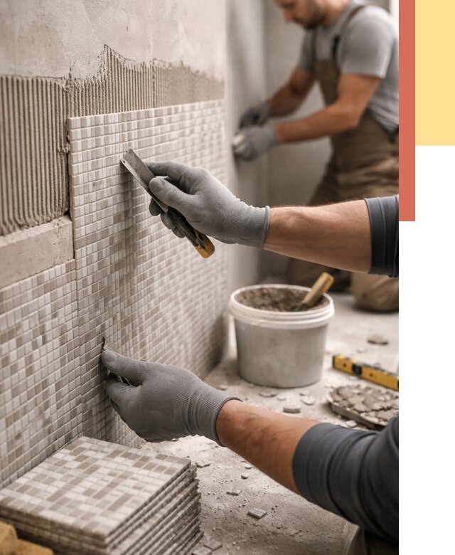 Облицовка стен мозаикой в Салавате от 3414 руб/м2 — укладка мозаики на стены | ОТДЕЛОЧНИК-Слв