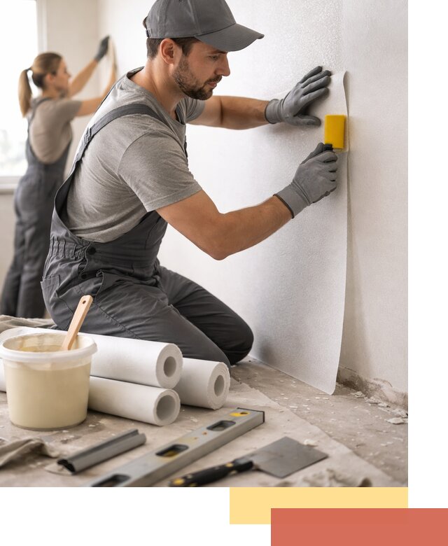 Поклейка стеклообоев профессионально в Салавате