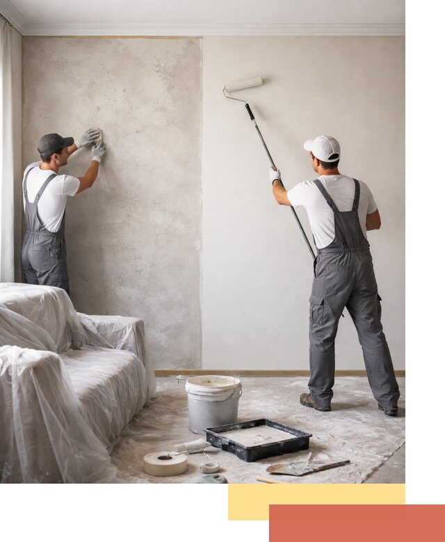 Покраска стен антивандальной краской в Салавате