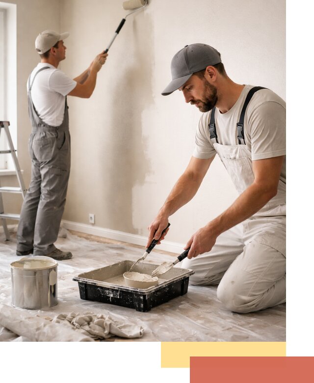 Покраска стен в квартире в Салавате — профессионально и аккуратно