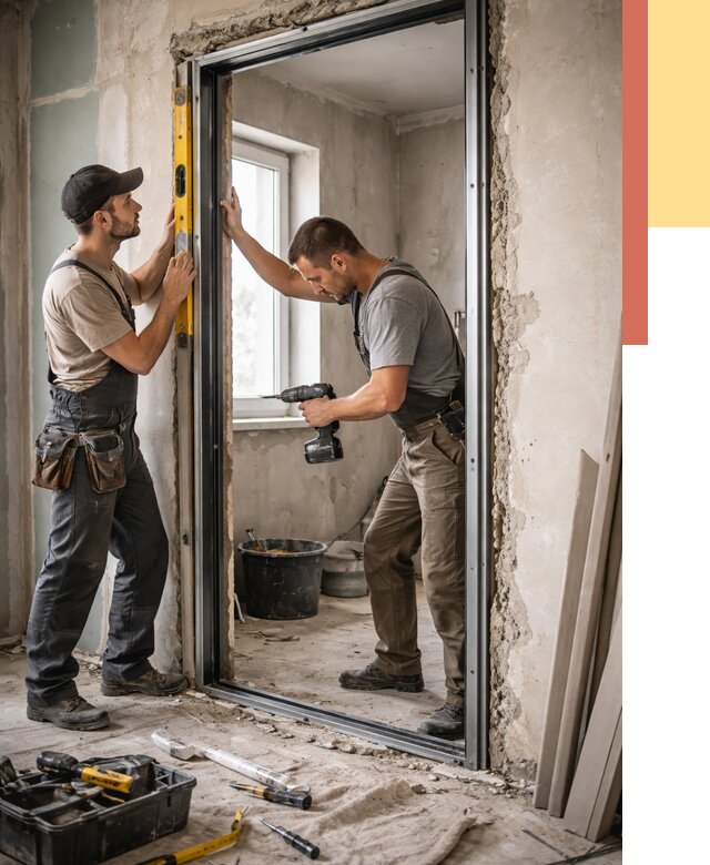 Закладка дверного проема в Салавате от 3734 руб. — быстро и недорого | ОТДЕЛОЧНИК-Слв