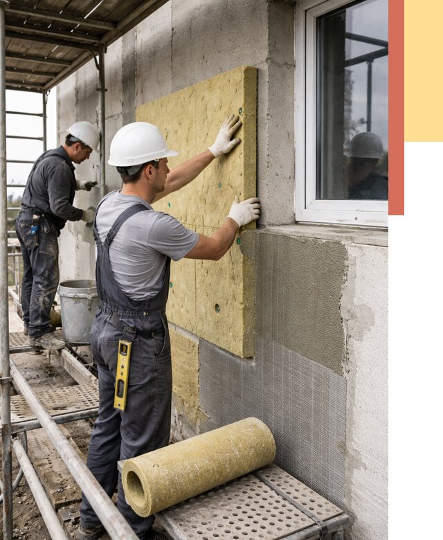 Утепление стен в Салавате от 4588 руб. под ключ — быстро и недорого | ОТДЕЛОЧНИК-Слв