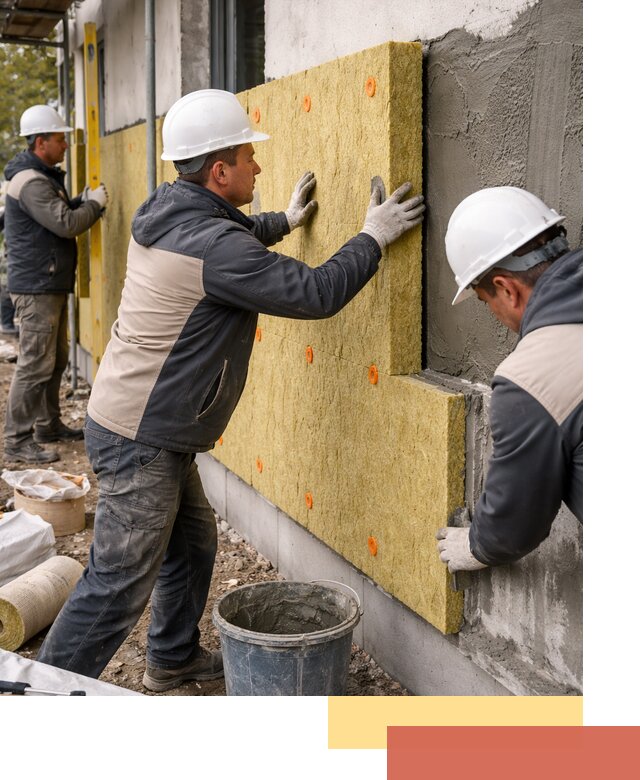 Утепление стен минватой в Салавате — тепло и звукоизоляция