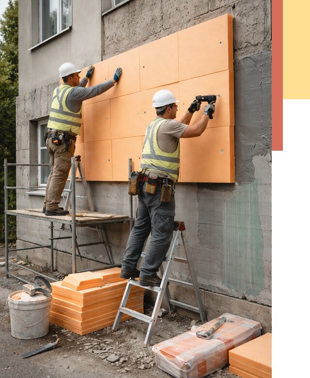 Утепление стен пеноплексом в Салавате от 1974 руб./м2 — быстро и недорого | ОТДЕЛОЧНИК-Слв