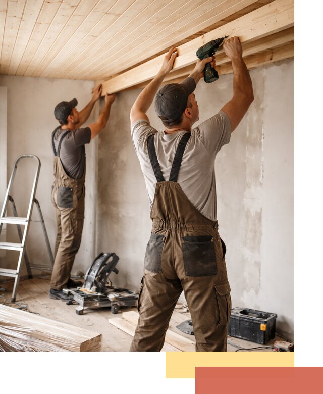 Монтаж потолка из вагонки в Салавате профессионально и аккуратно