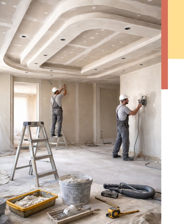 Многоуровневый потолок из гипсокартона в Салавате от 800 руб. под ключ | ОТДЕЛОЧНИК-Слв