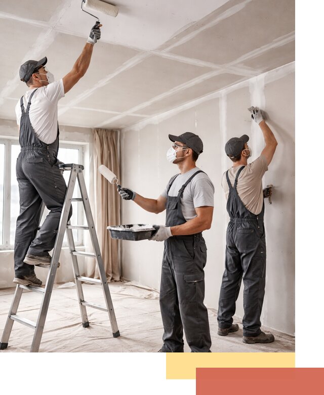 Покраска потолка из гипсокартона в Салавате качественно и недорого