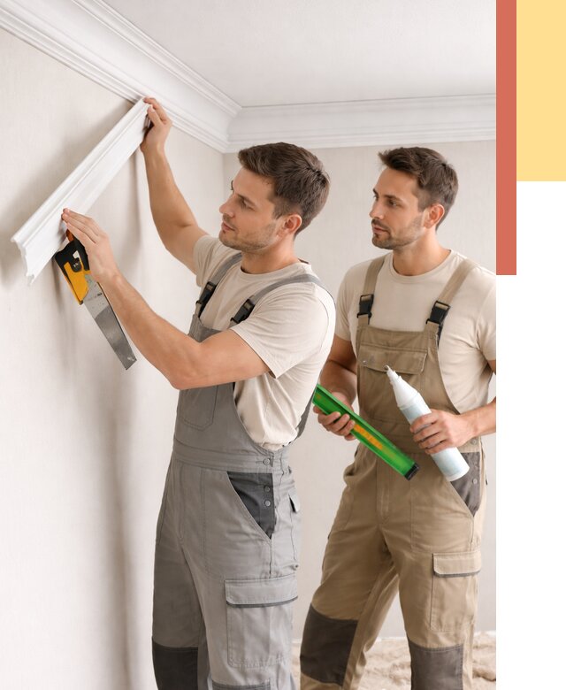 Монтаж потолочного плинтуса в Салавате от 2454 руб. — быстро и недорого | ОТДЕЛОЧНИК-Слв