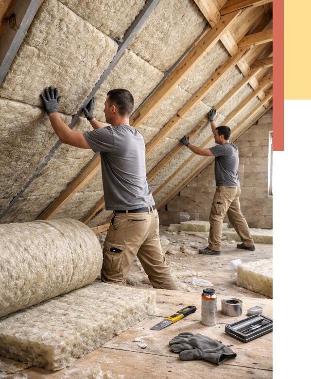 Утепление потолка минватой в Салавате от 1547 руб. — быстро и недорого | ОТДЕЛОЧНИК-Слв